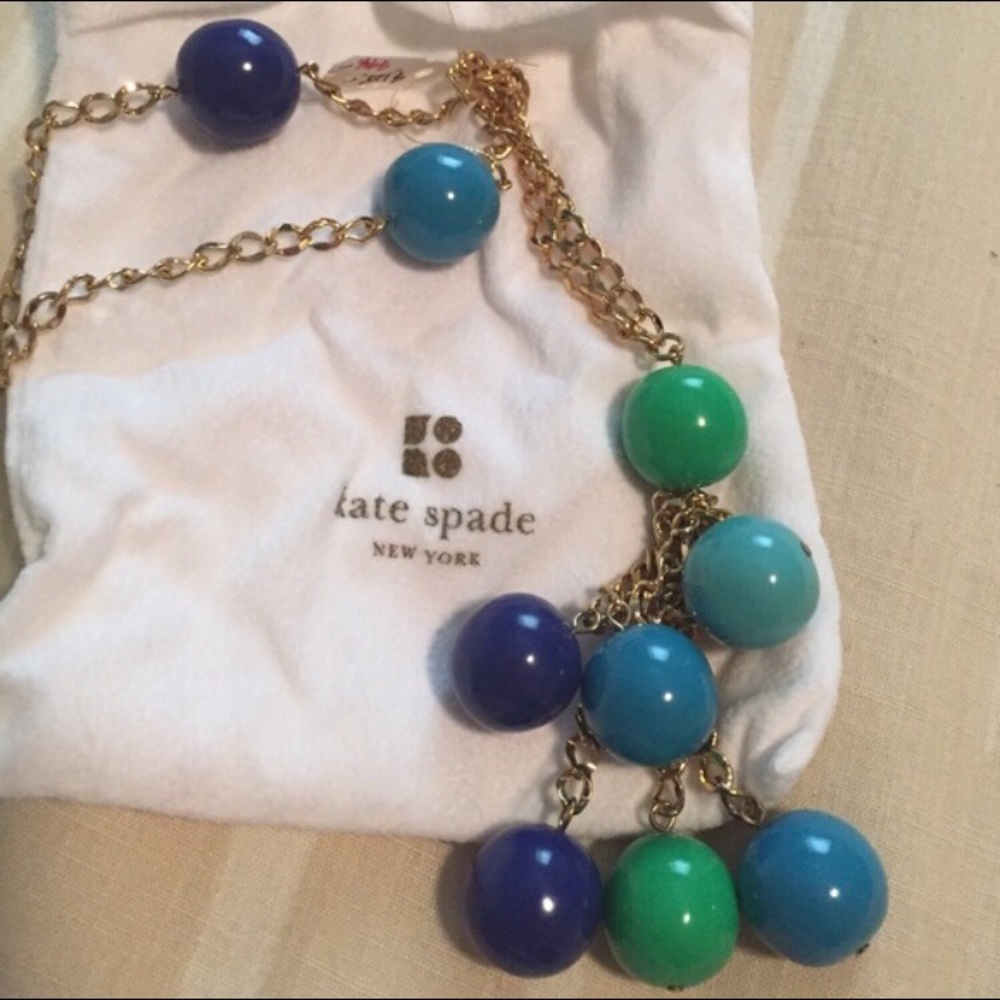 Kate Spade bauble necklace